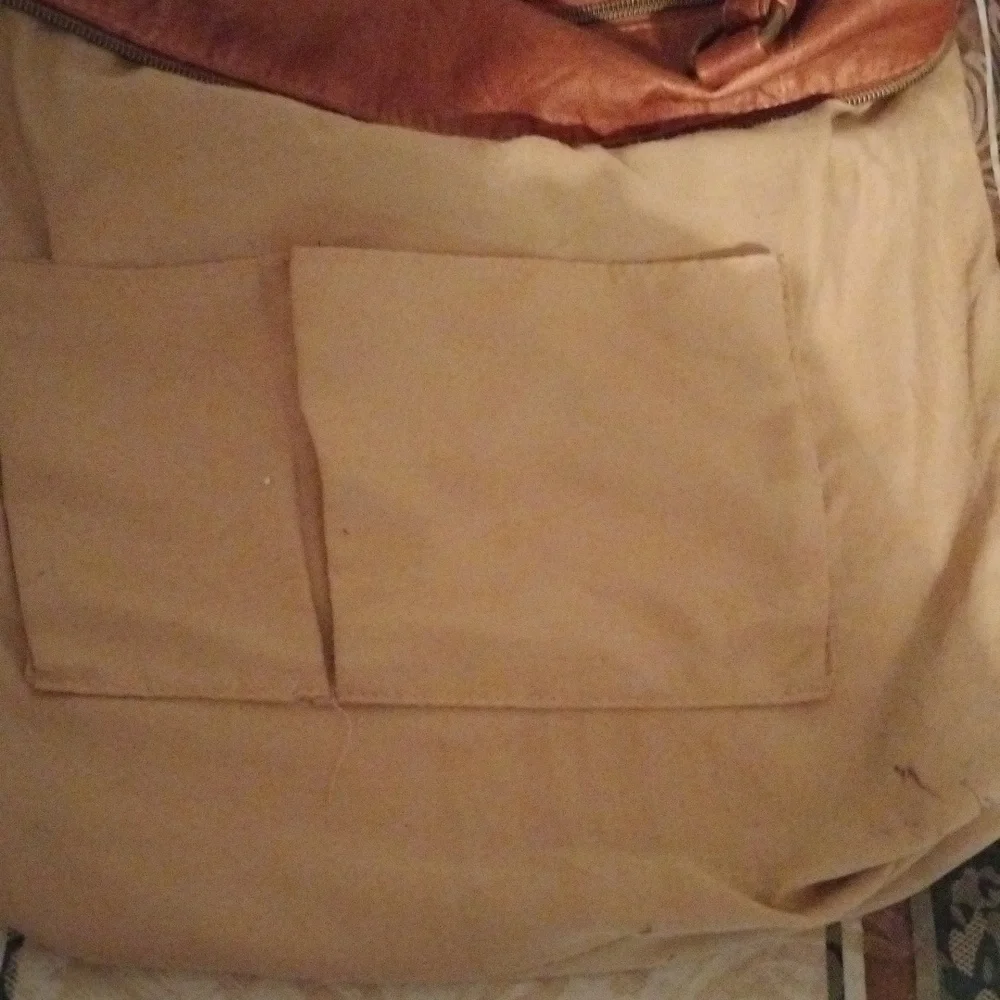 Stone & Co. Brown soft Faux leather bag 13 x 10